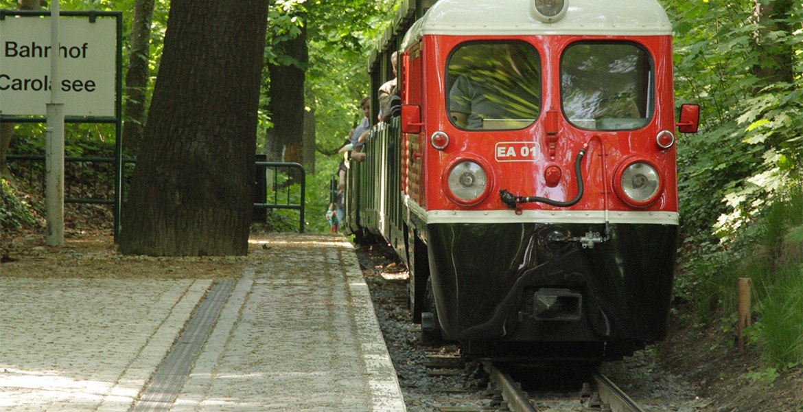 Dresdner Parkeisenbahn Rot